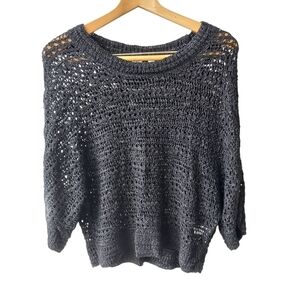 Gap Black Knit Women's Sweater Size LG US